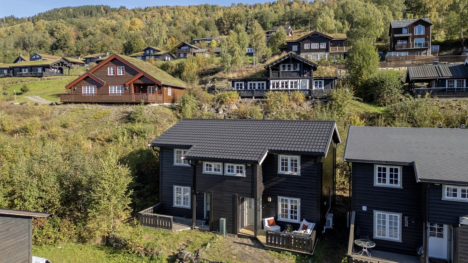 Fritidsbebyggelse i området rundt. Galleribilde