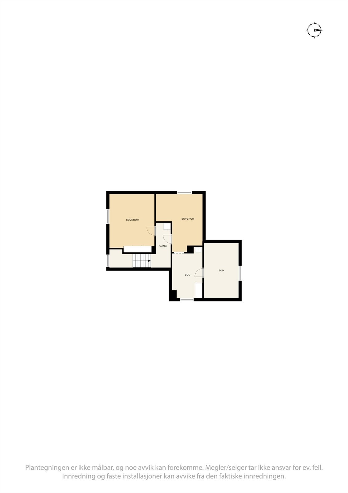 Kristian Fjeldsgt 46: 2.etasje. Galleribilde