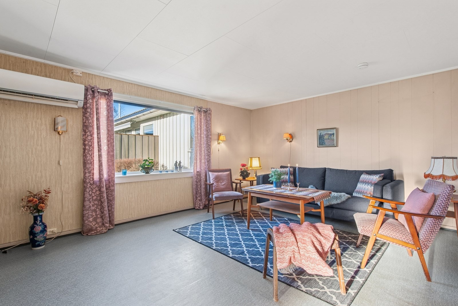 Kristian Fjeldsgt 46: Stuen har varmepumpe som gir en jevn temperatur. Galleribilde