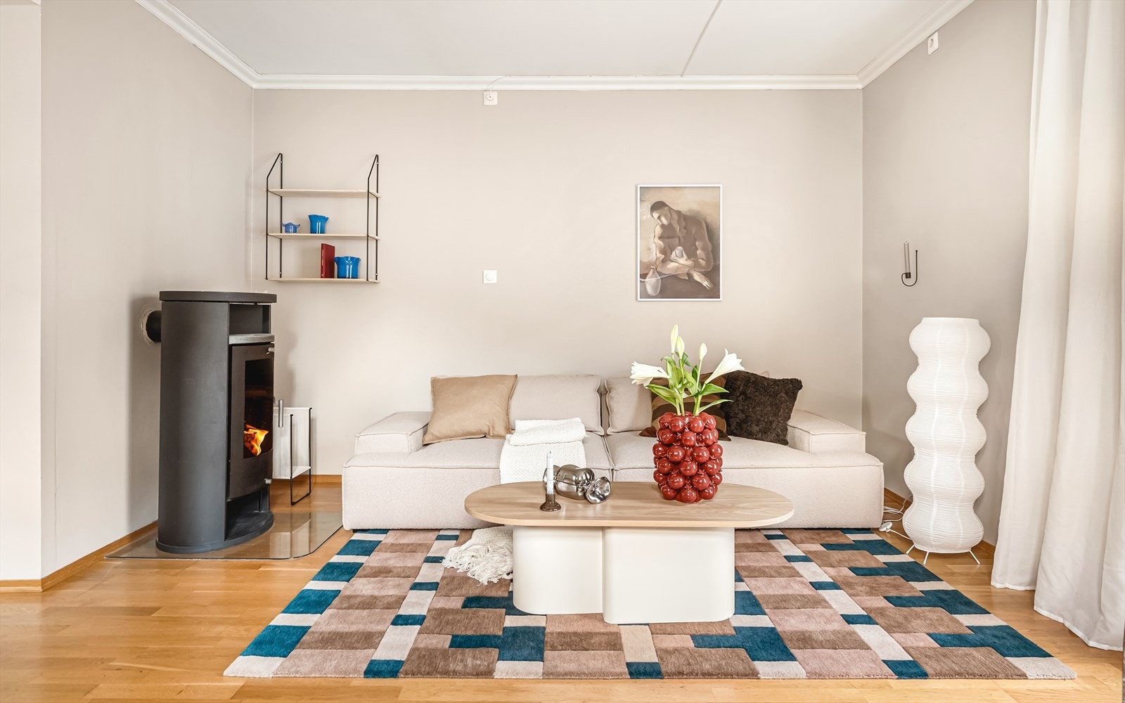 Vedovnen varmer godt på de kaldeste dagene! Galleribilde