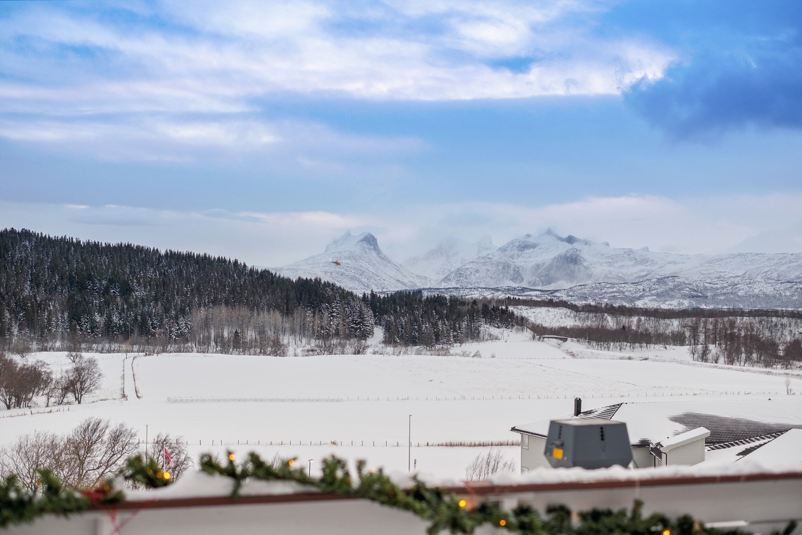 Flott utsikt. Galleribilde