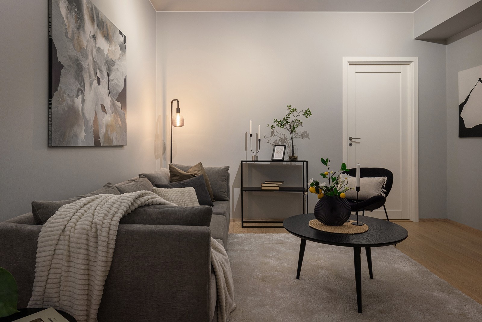 Rommets utforming gir flere gode møbleringsmuligheter. Galleribilde