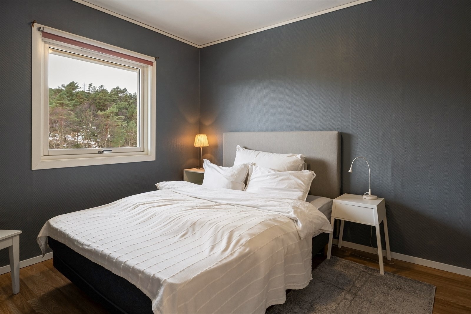 Begge soverommene i leiligheten er av god størrelse. Galleribilde