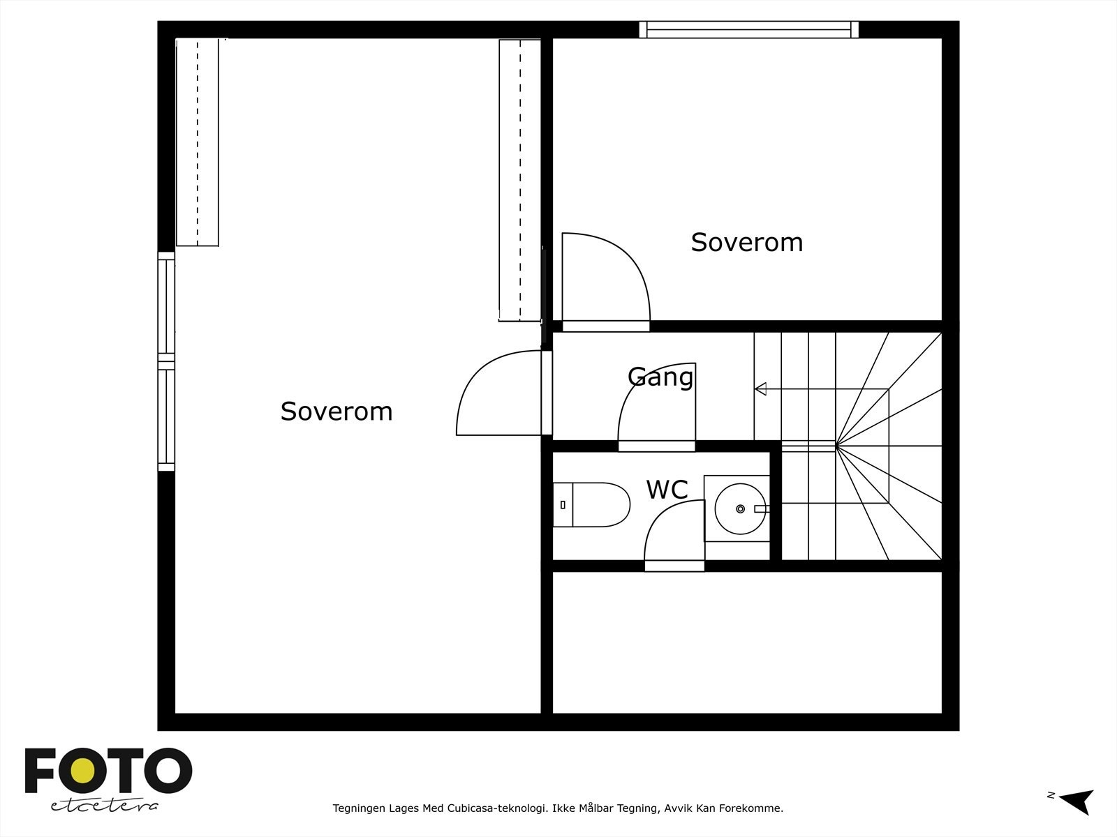 Plantegning 2. etasje (r) Galleribilde