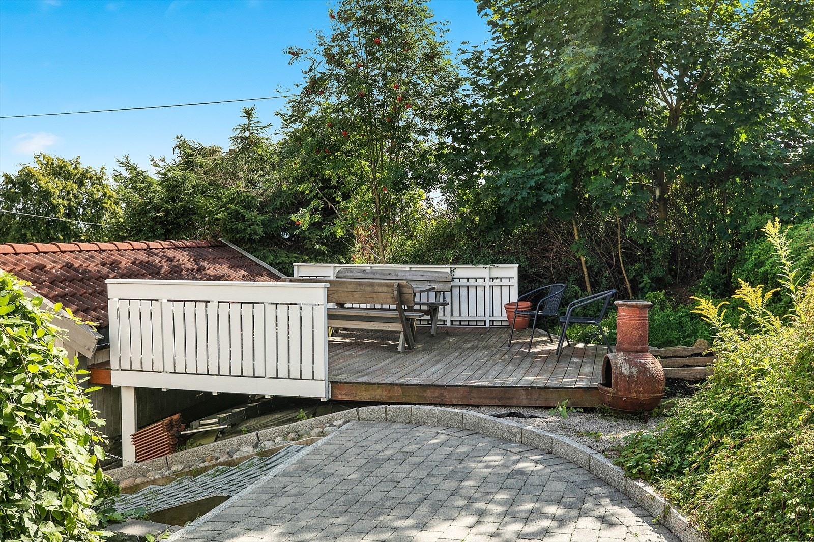 Felles uteplass Galleribilde