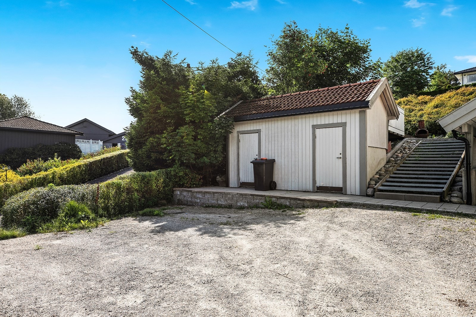 Andelen disponerer utvendig sportsbod på ca. 5 kvm Galleribilde