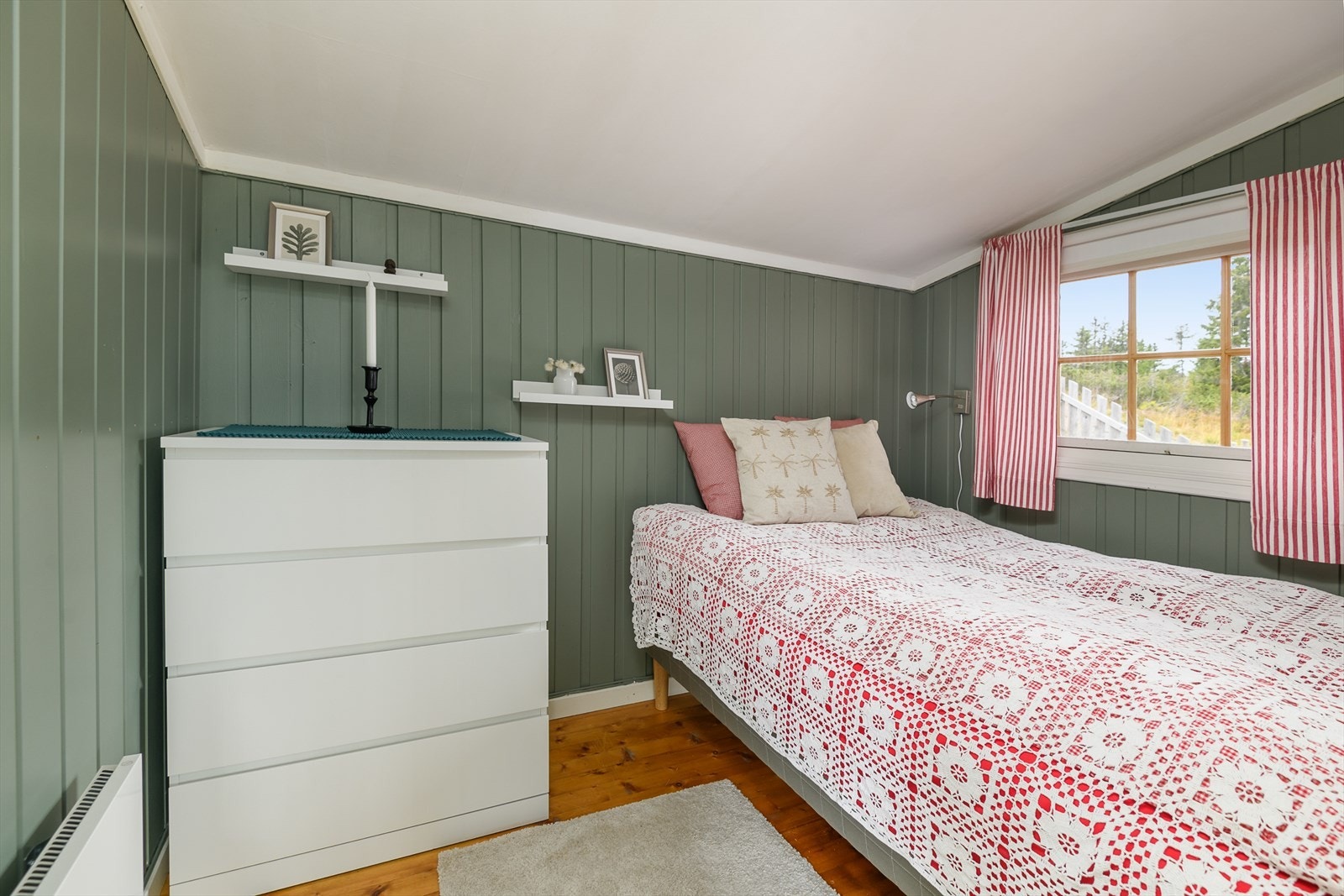 Koselig innredet soverom 2. Galleribilde