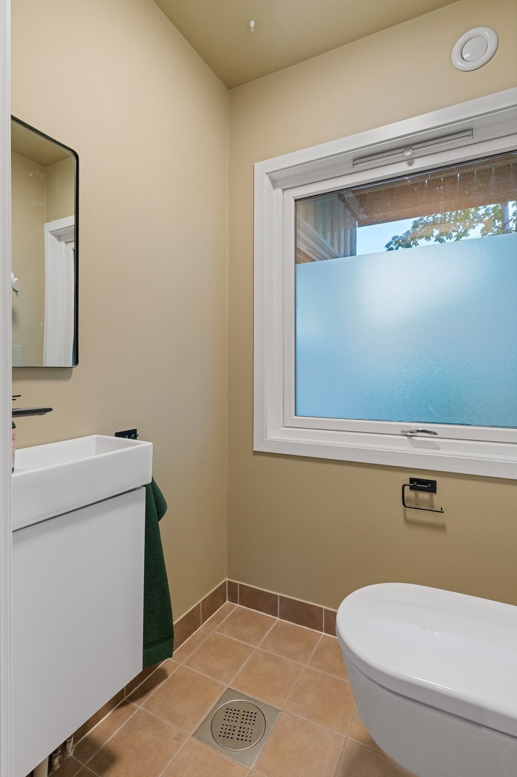 Toalettet er svært praktisk og er på 1,6kvm. Galleribilde