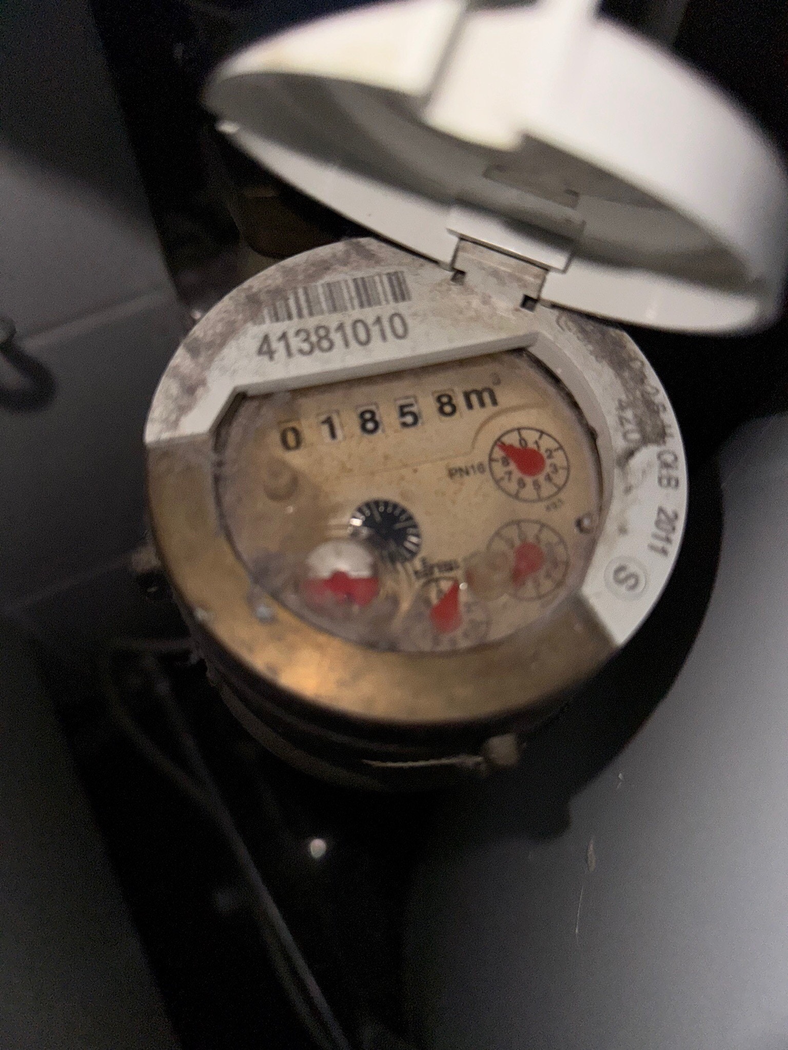 Vannmåler pr. 6. januar 2026 Galleribilde