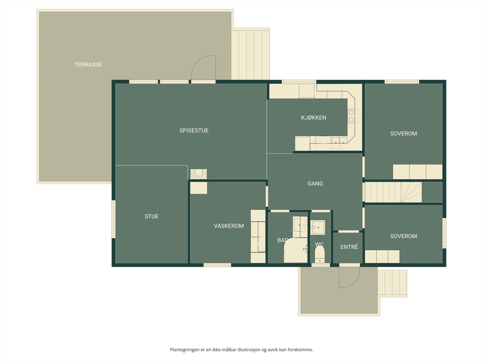 Plantegning 1.etasje. Galleribilde