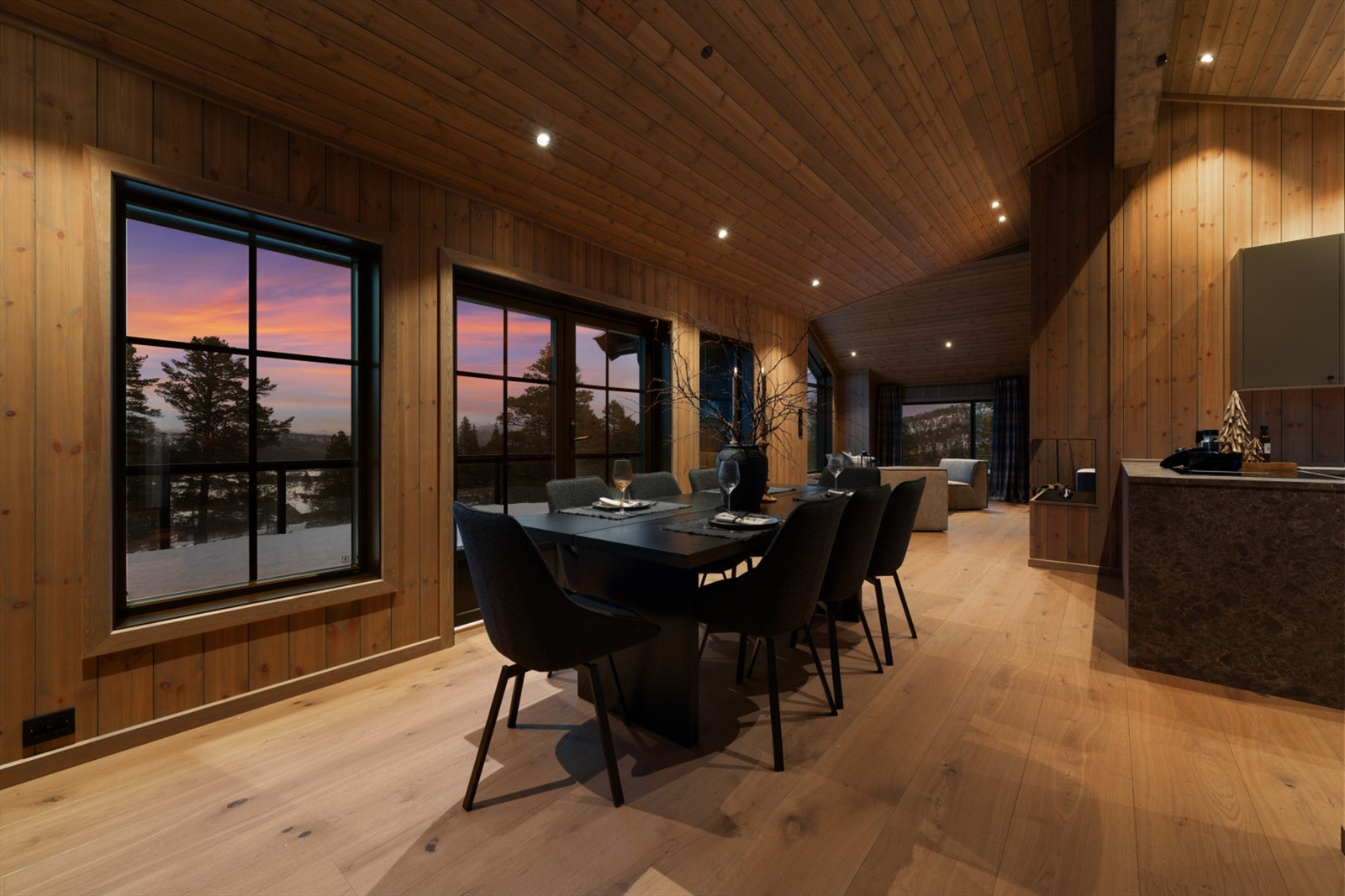 Kveldsstemning. Galleribilde