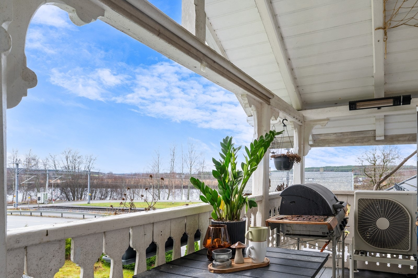 Balkong med fint utsyn. Galleribilde