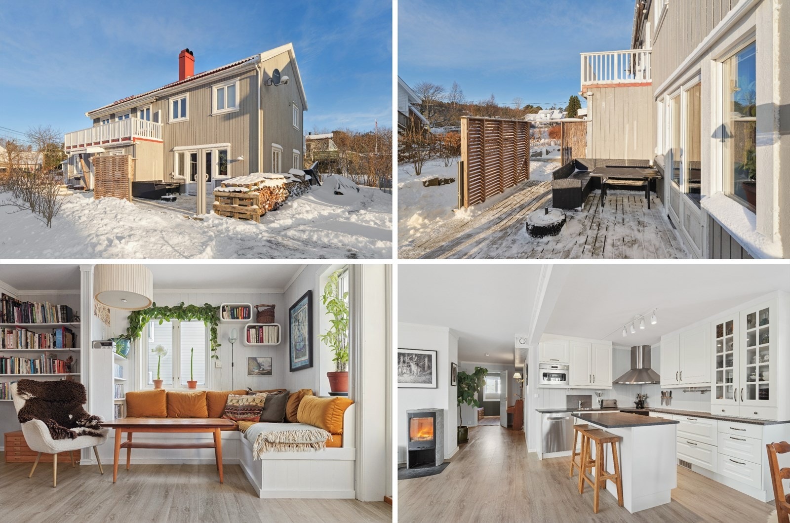 Pen og velholdt selveierleilighet med tre soverom og solrike uteplasser Galleribilde