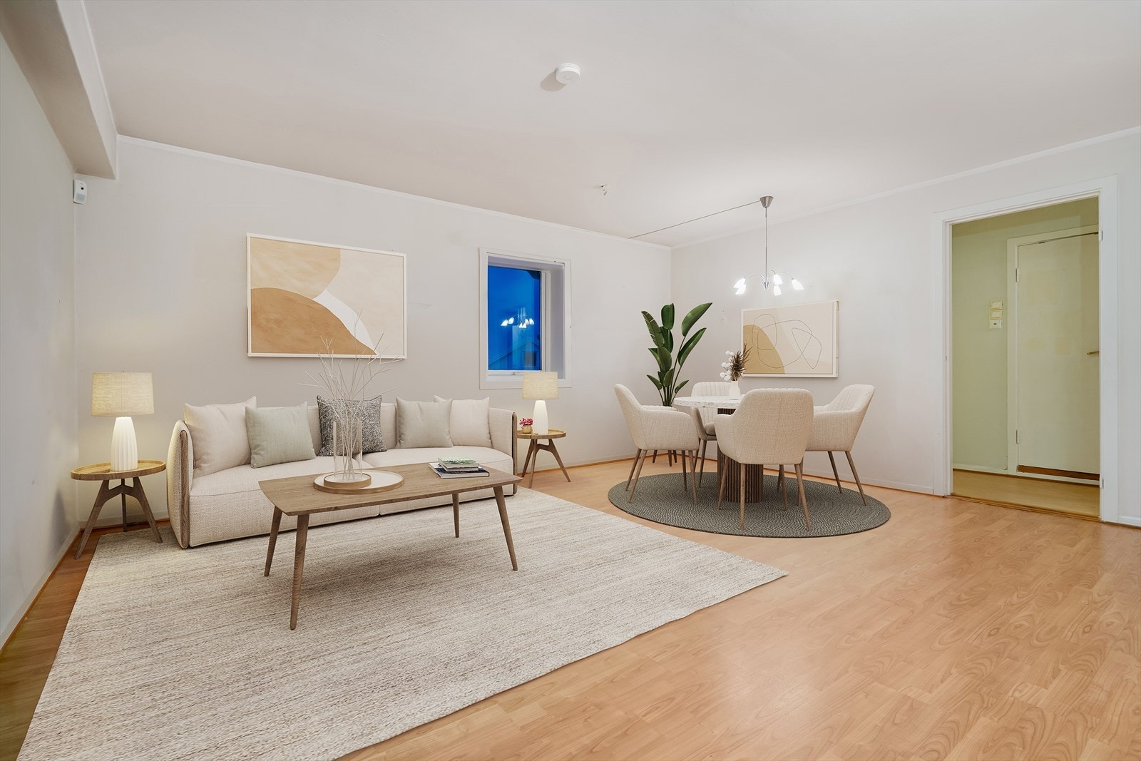 Stue mot gangen. Galleribilde