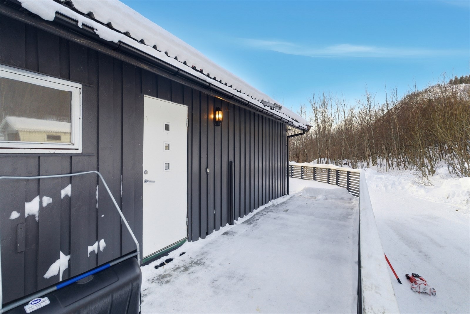 Ankomst. Galleribilde