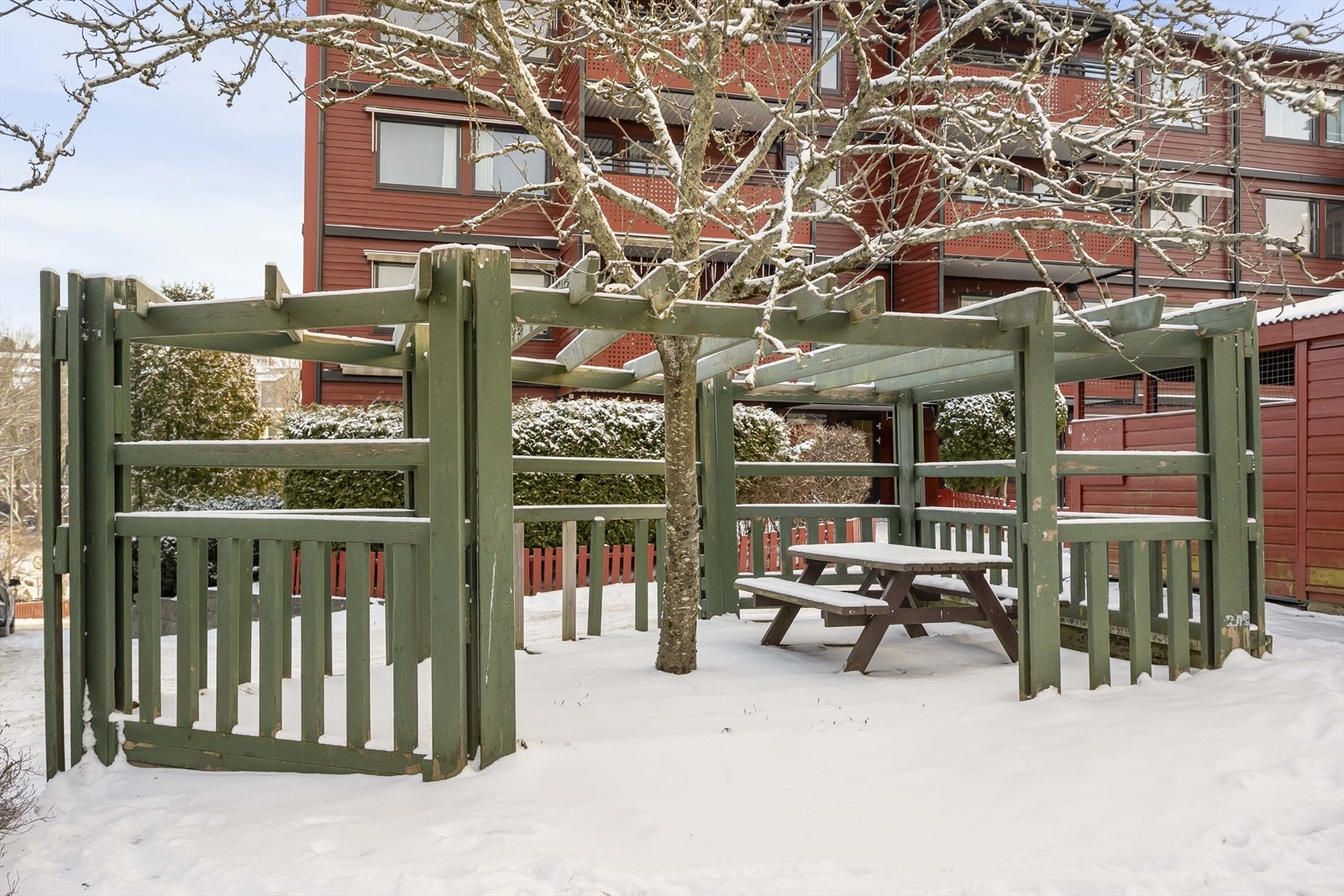 Fellesområdene inkluderer hyggelige sittegrupper for beboerne. Galleribilde