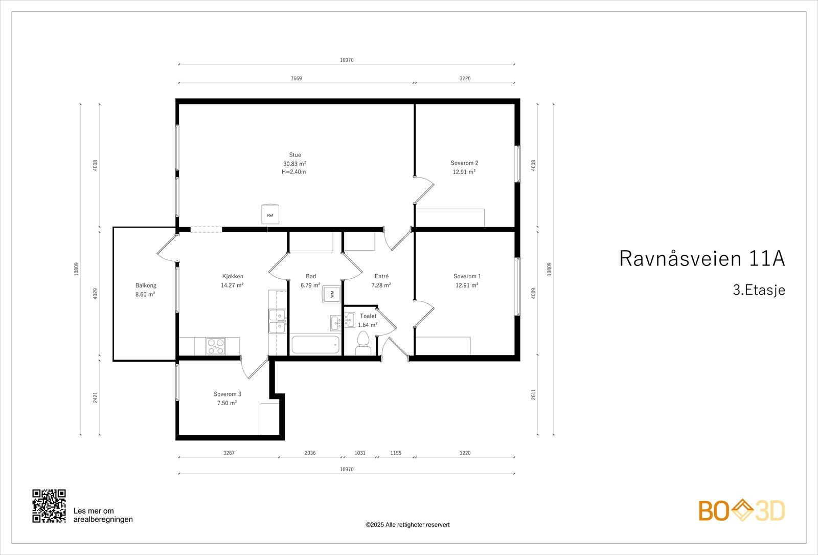 Planskisse. Galleribilde