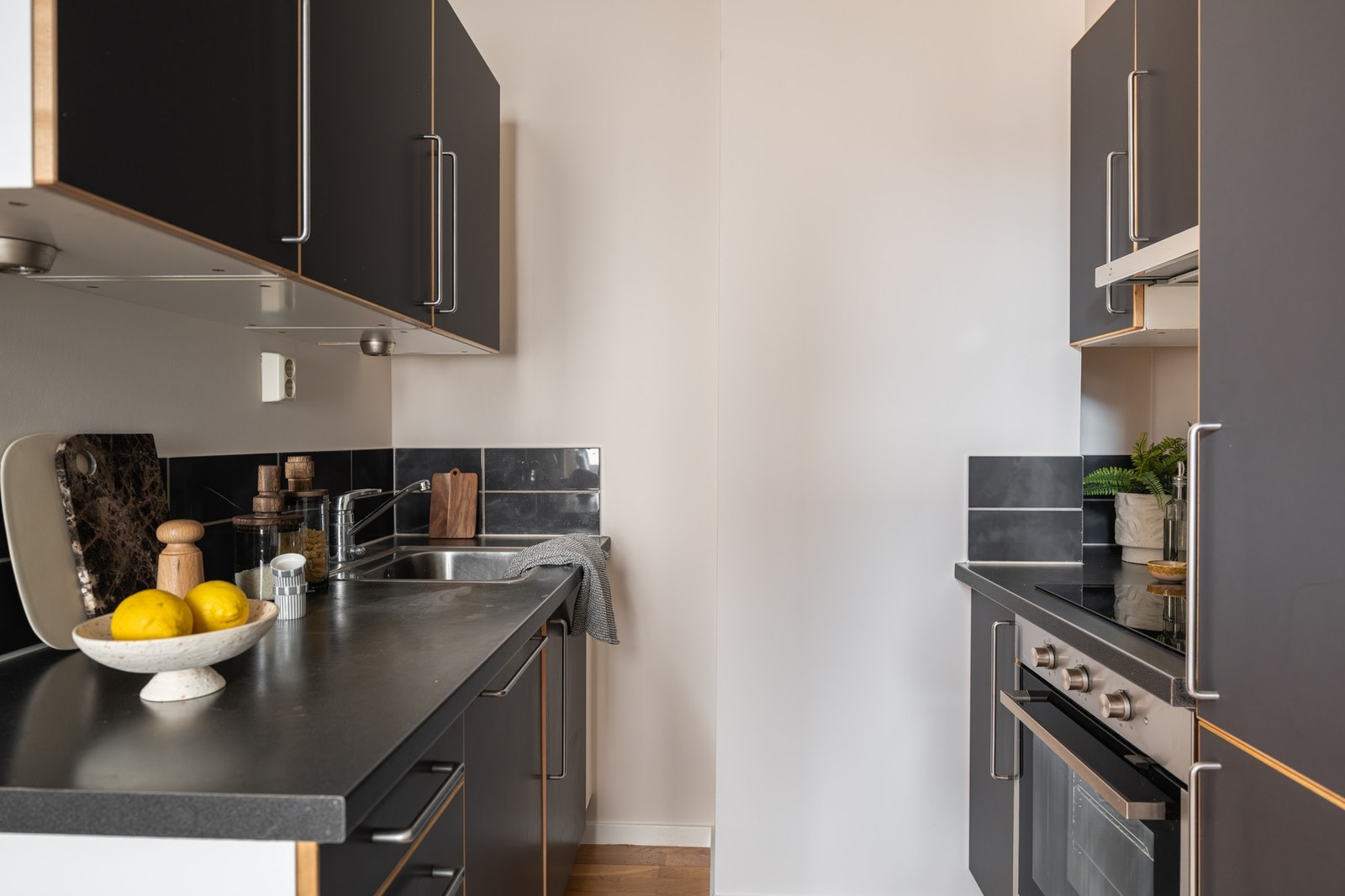 Hvitevarer på kjøkken vil følge. Galleribilde