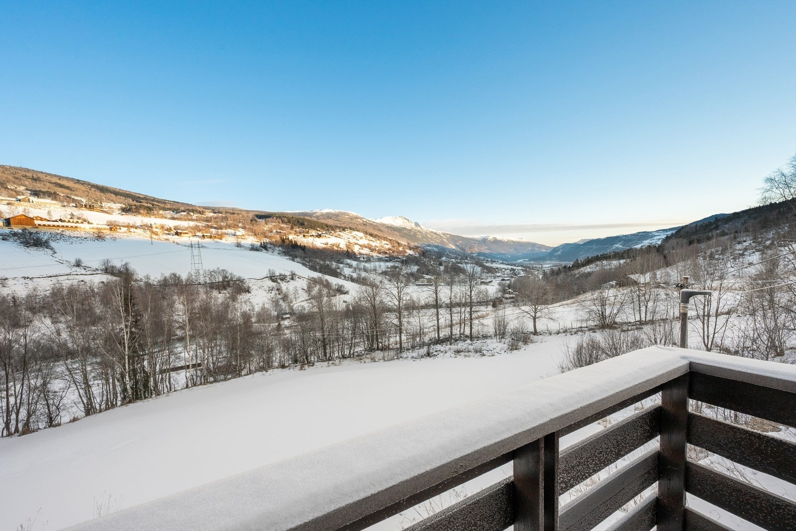 Fin utsikt mot områdene omkring! Galleribilde