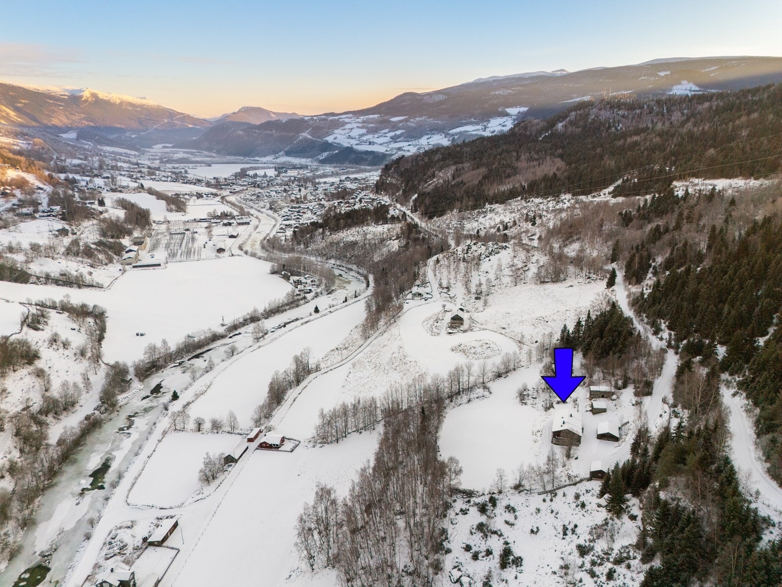 Området byr på muligheter for utendørsaktiviteter året rundt. Galleribilde