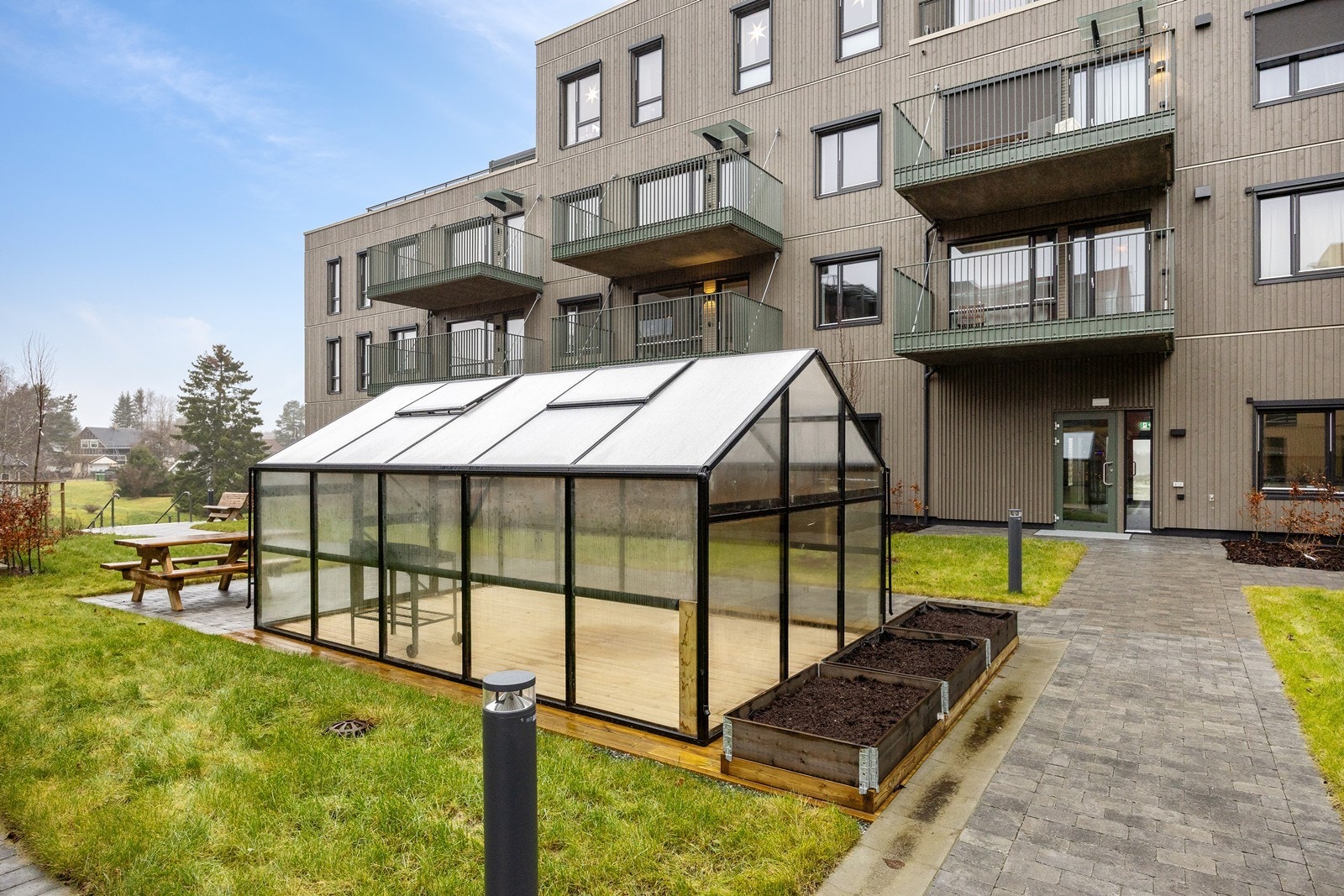 Med lekre uteområder ligger alt til rette for stor trivsel. Galleribilde