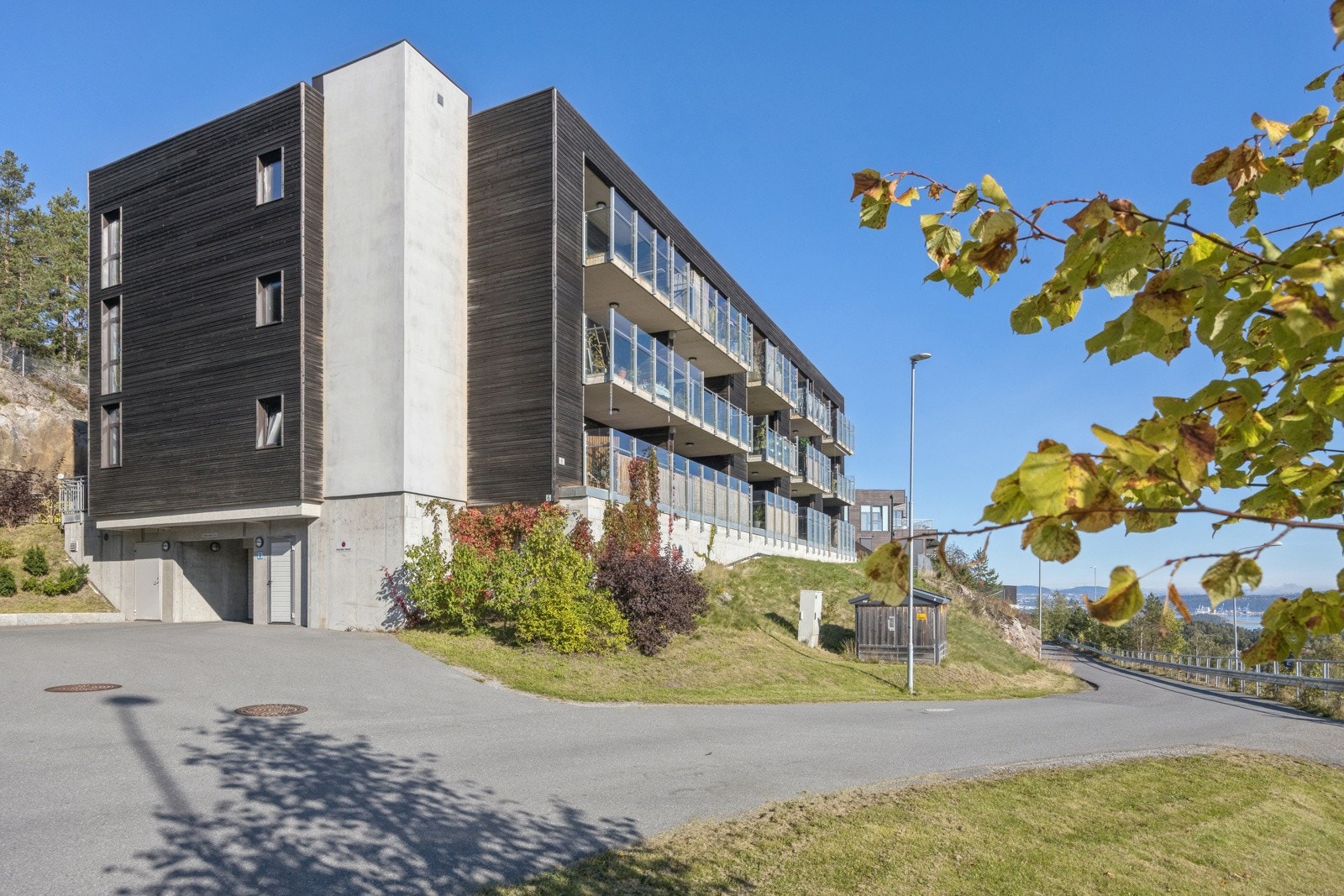 Varden terrasse består av 36 boligseksjoner. Galleribilde