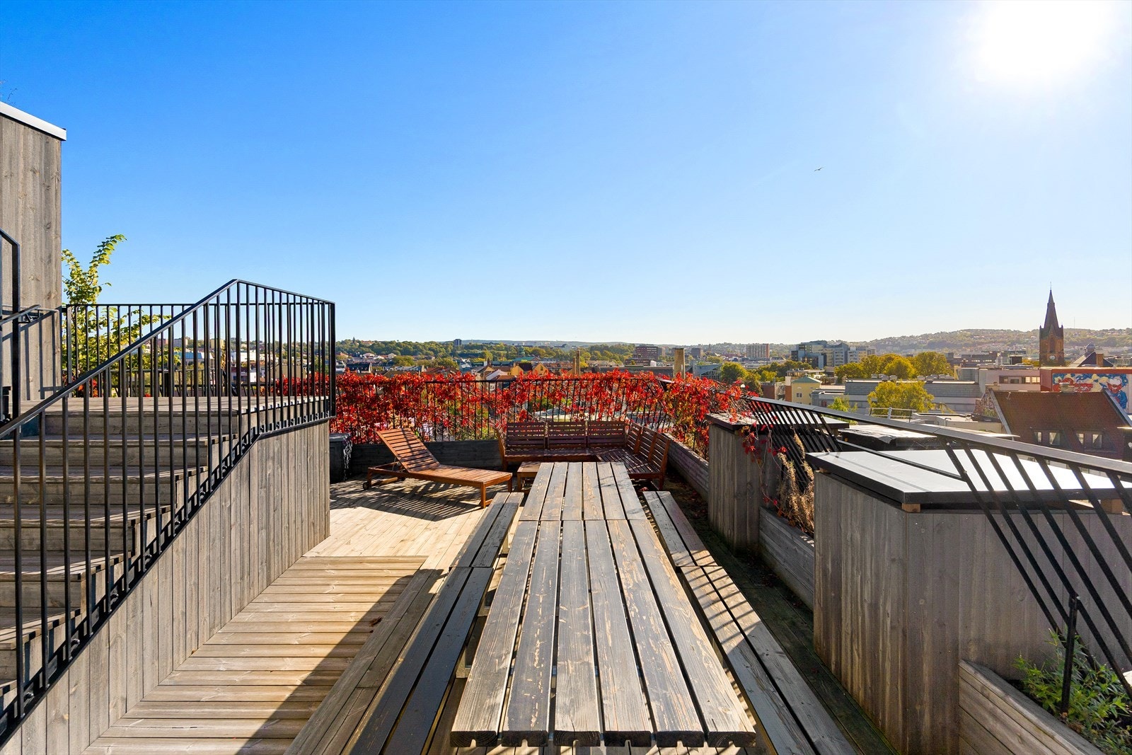 Her er det flere sittegrupper. Galleribilde