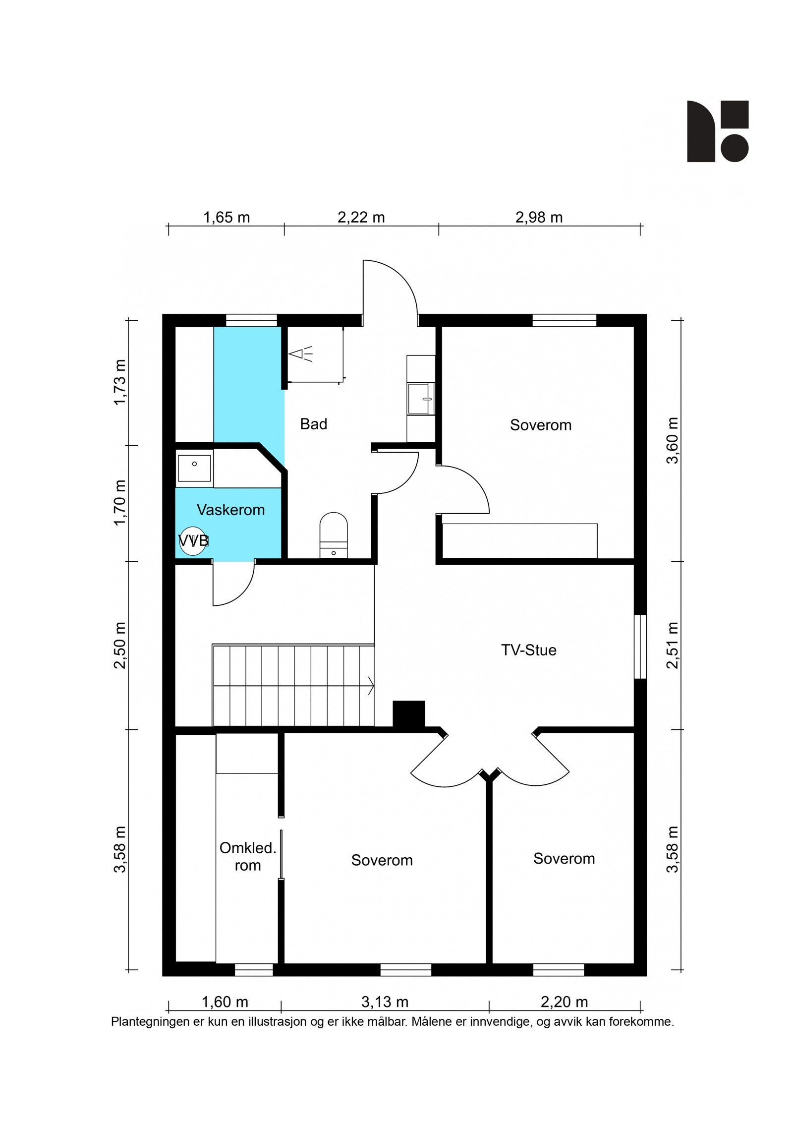 Plantegning 2. etasje. Galleribilde