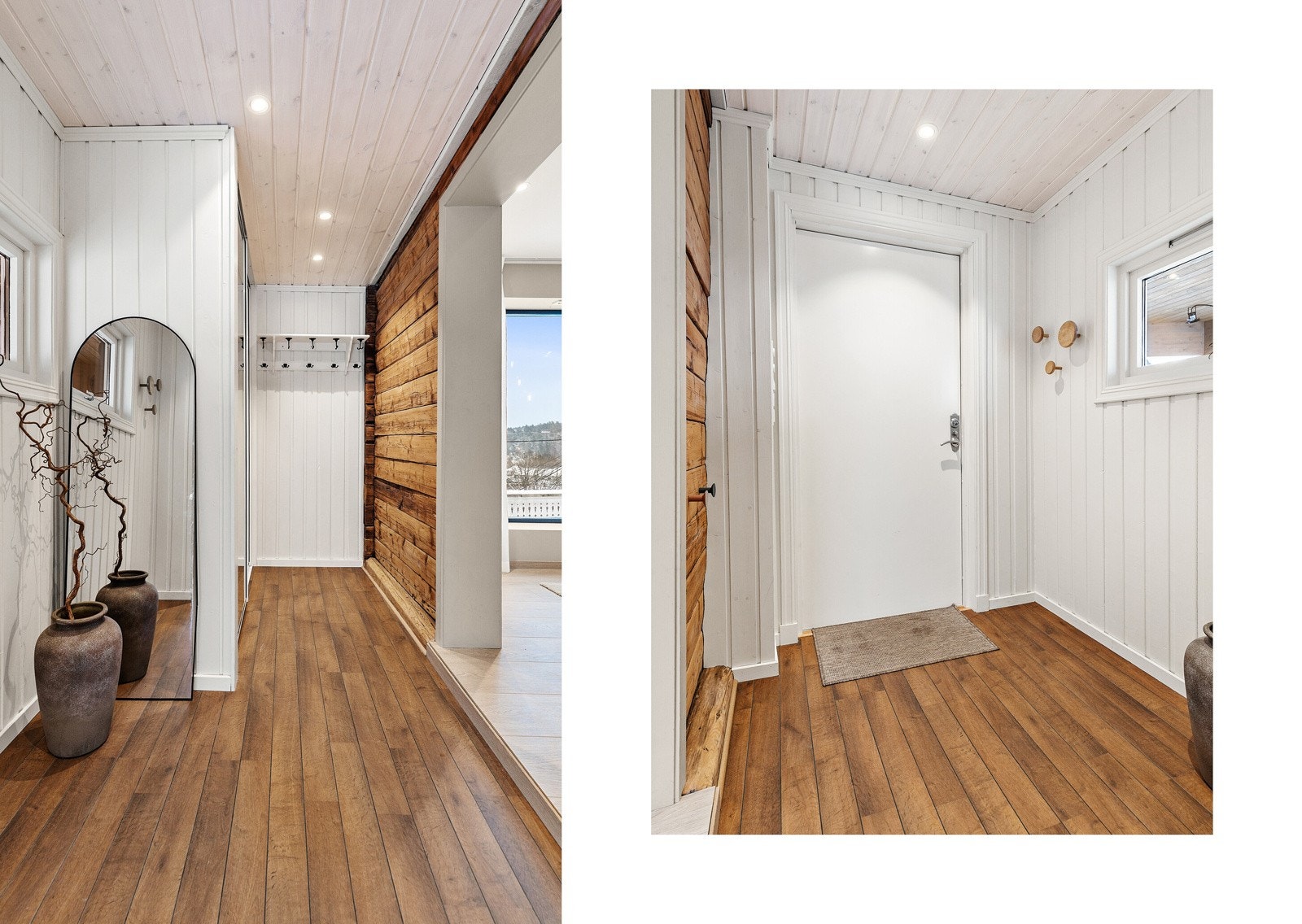 Entré med garderobeskap. Galleribilde