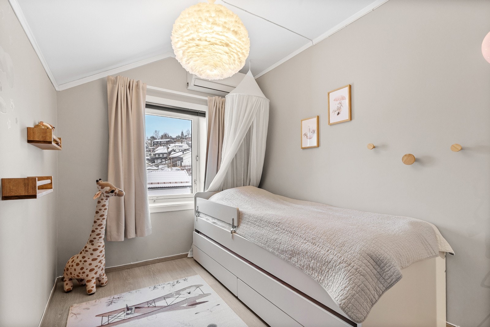 Soverom III benyttes i dag som barnerom. Galleribilde