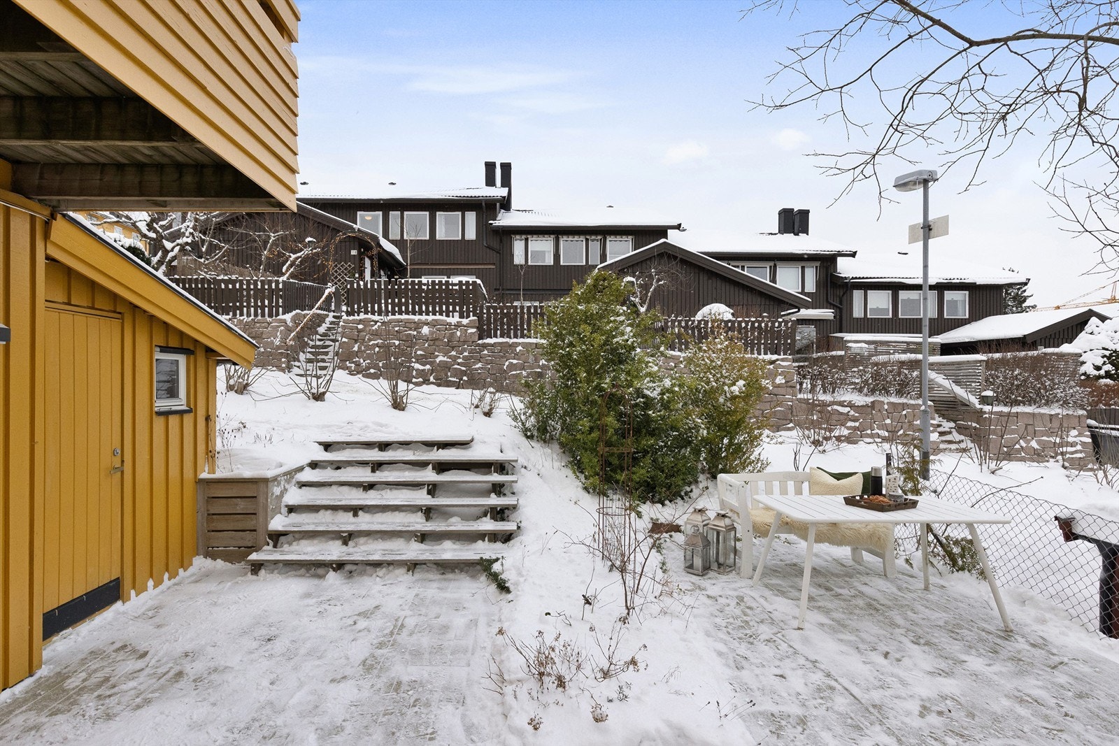 For ekstra lagring er det 6 kvm med lagringsplass i tilbygget utebod Galleribilde