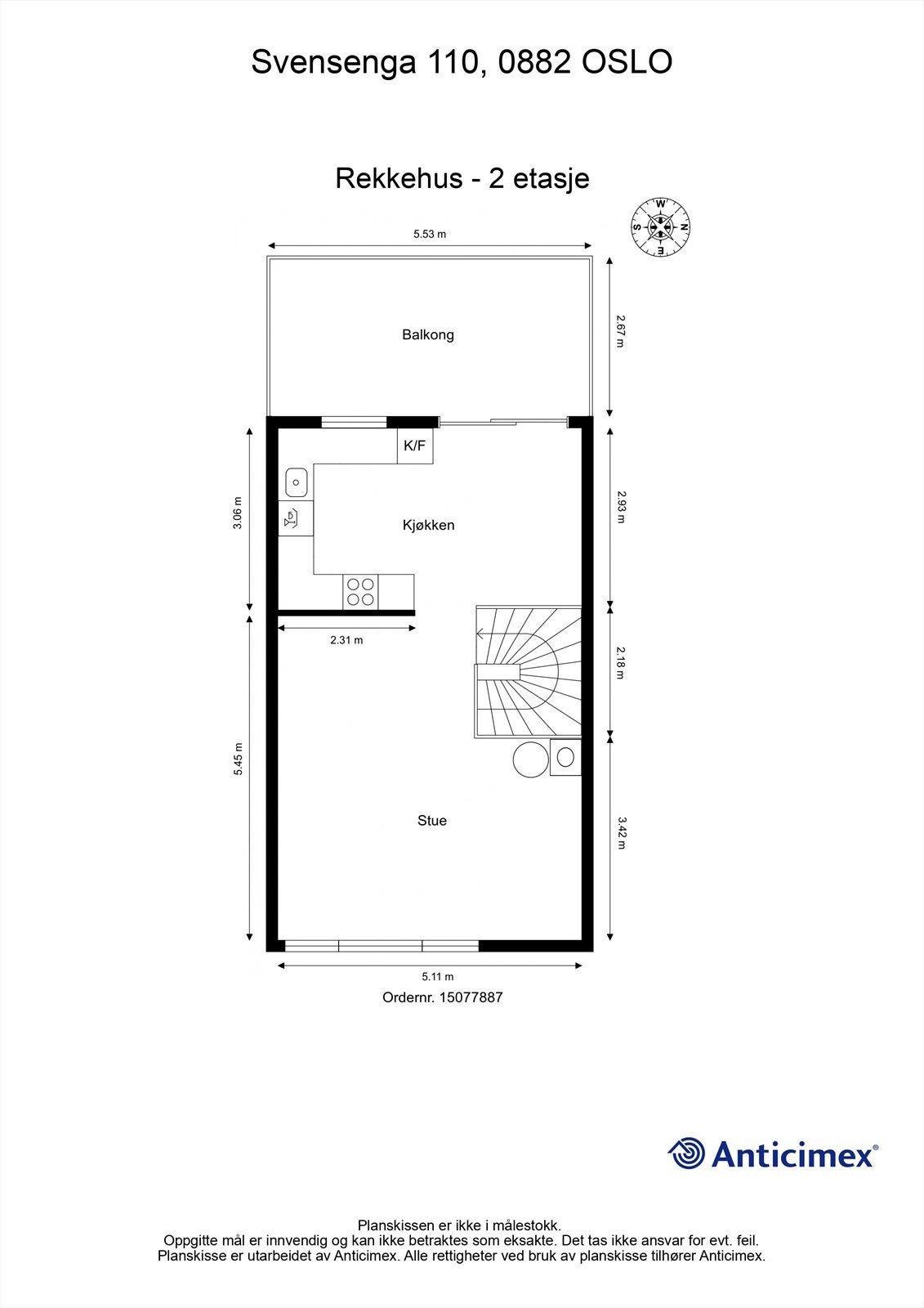 Plantegning-2. etasje Galleribilde