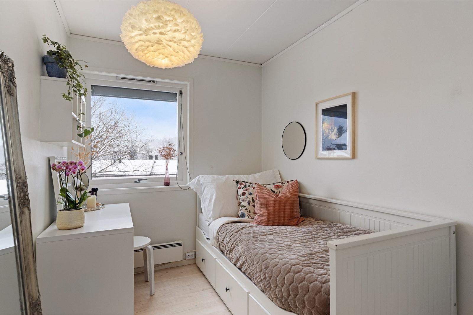 Soverommene er av varierende utforming og størrelse Galleribilde