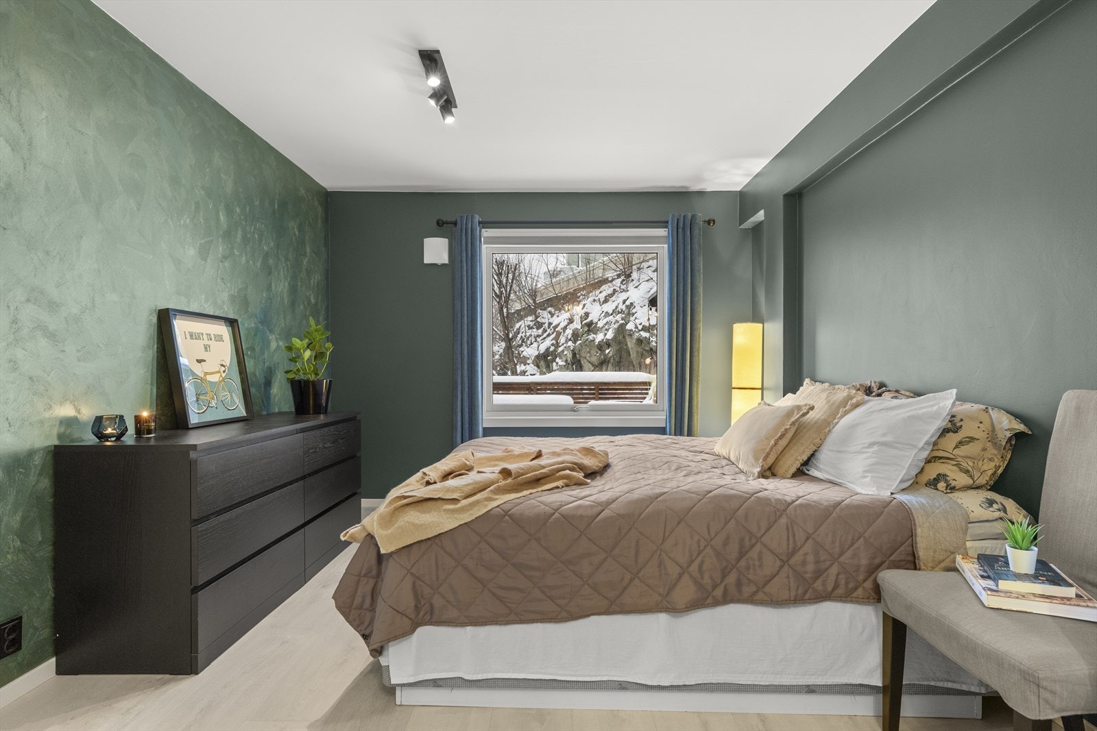 Rommet er vendt mot rolige omgivelser Galleribilde