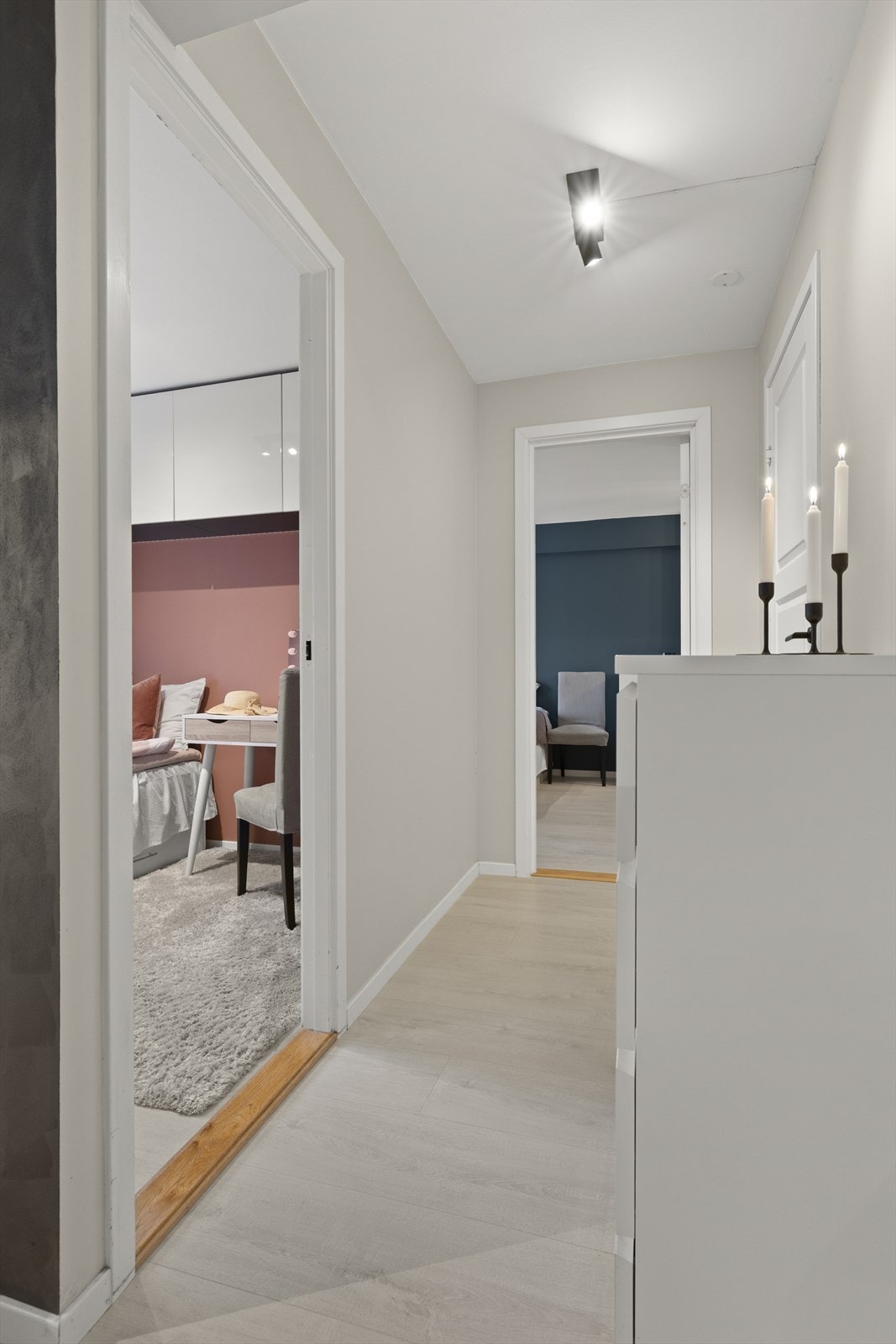 Boligen har tre gode soverom Galleribilde