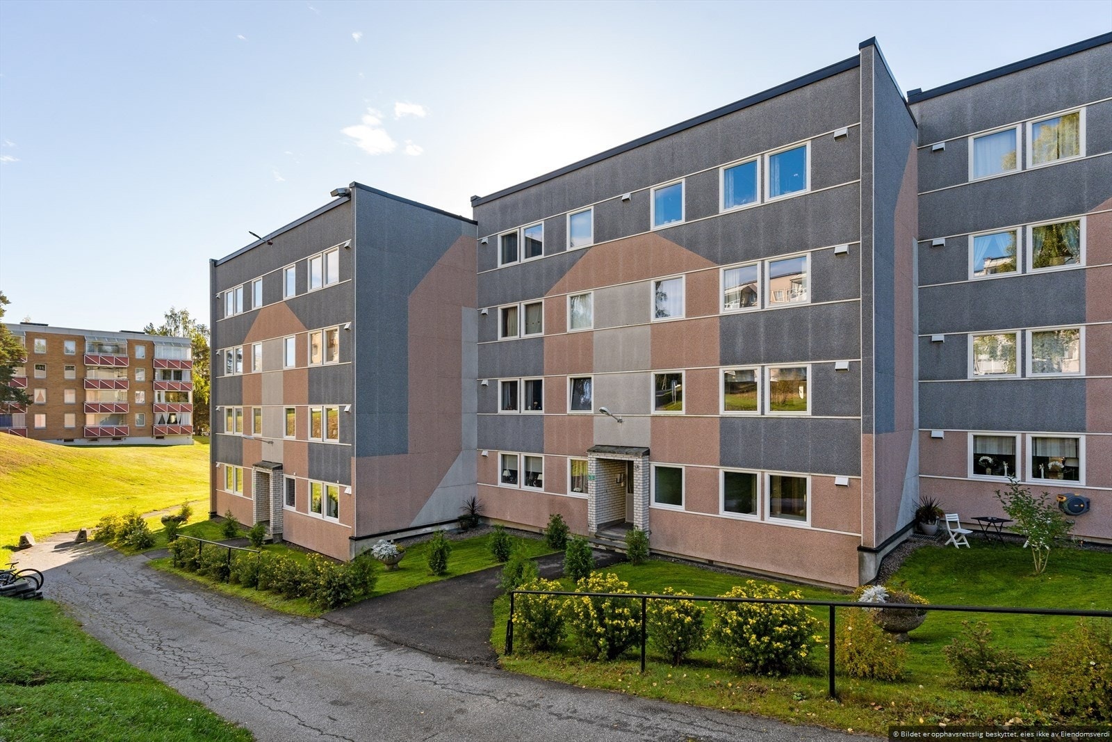 Sommerbilde fasade Galleribilde