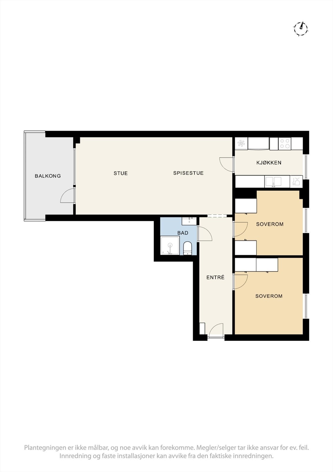 Plantegning. Galleribilde