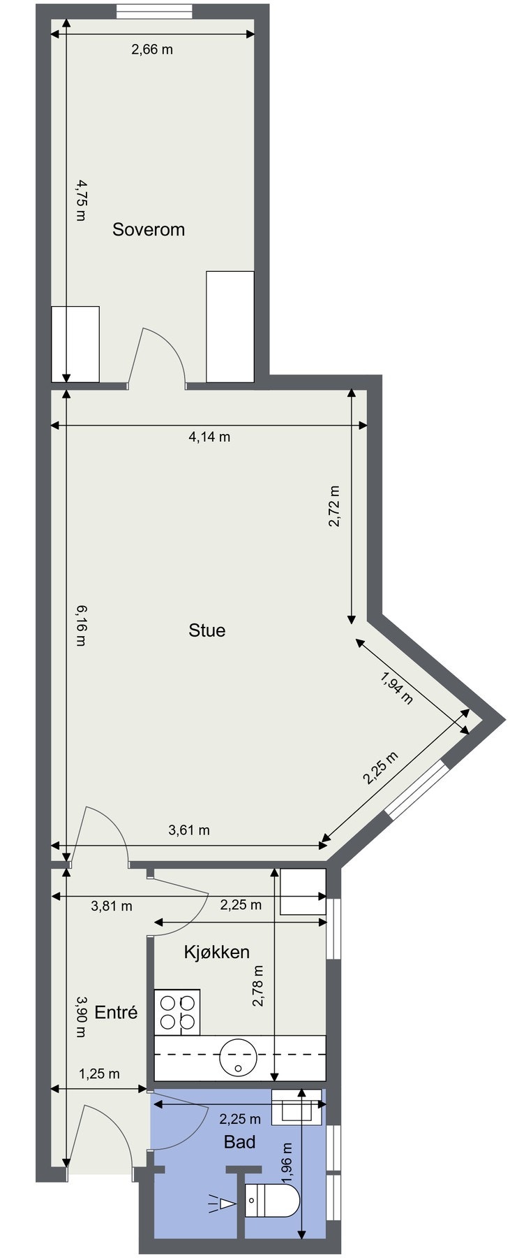 Planløsning. Galleribilde