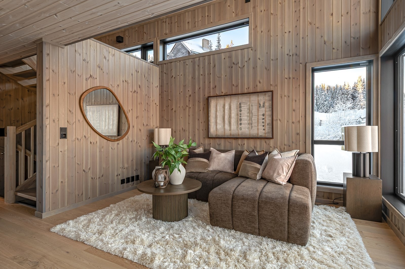 Åpent opp fra stuen som gir en luftig følelse Galleribilde