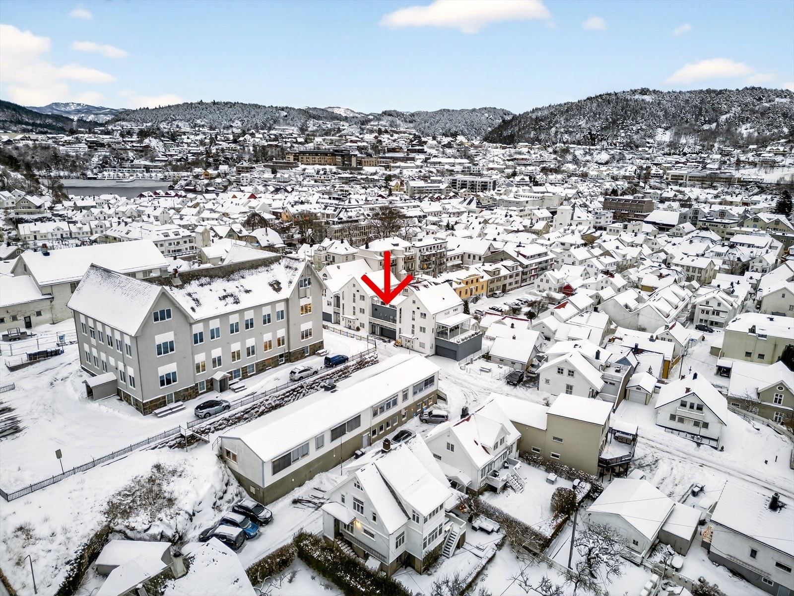 Dronefoto Galleribilde