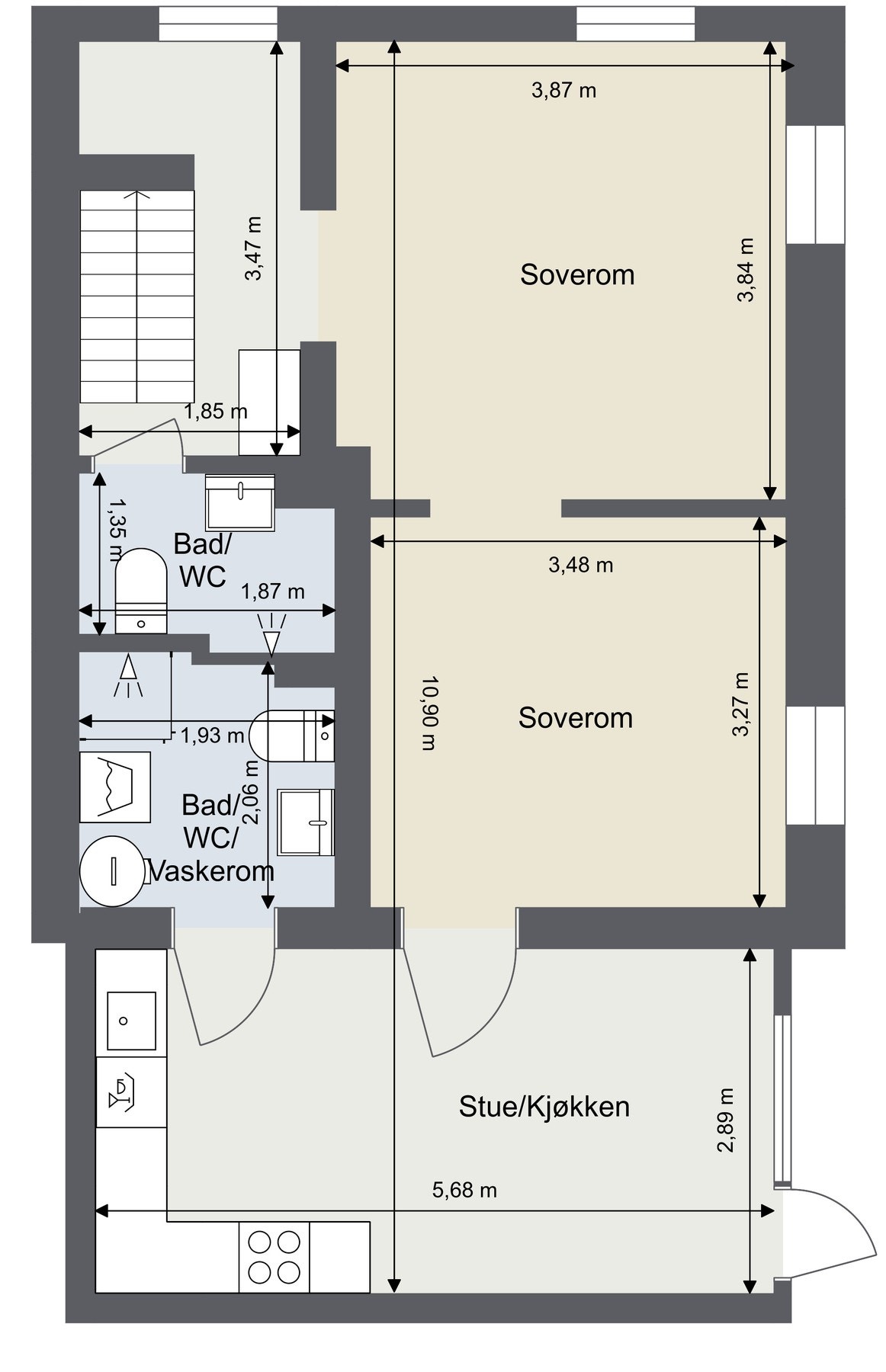 Plantegning - Kjeller Galleribilde
