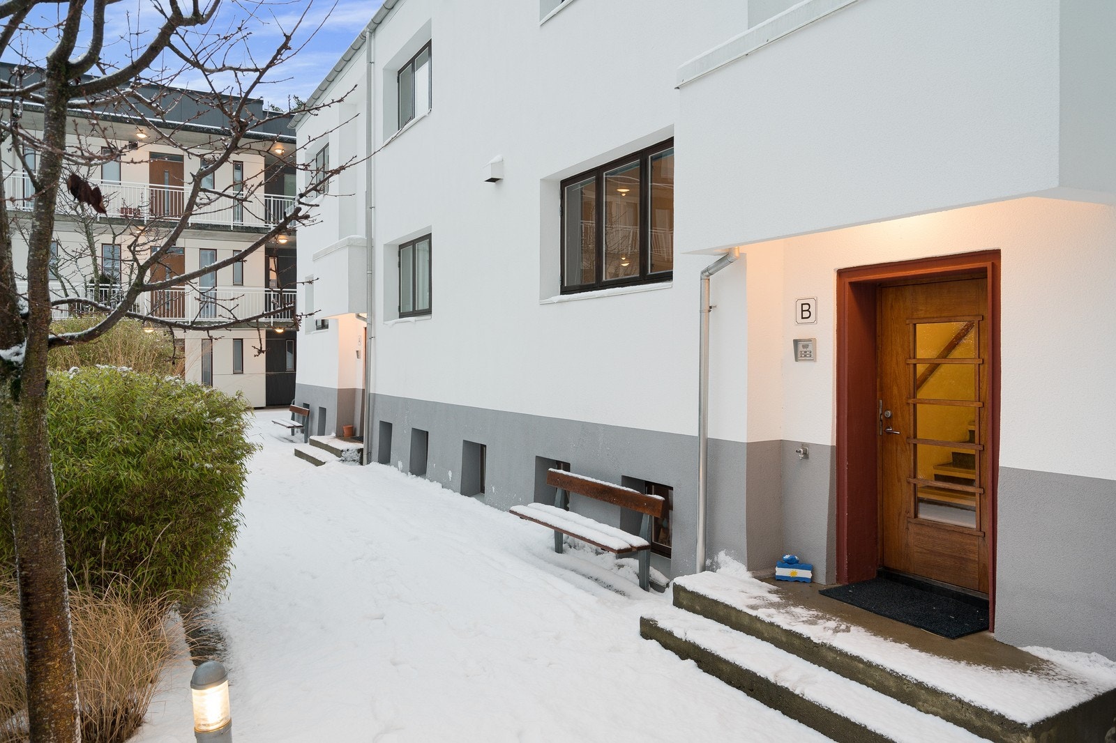 Inngangsparti Galleribilde