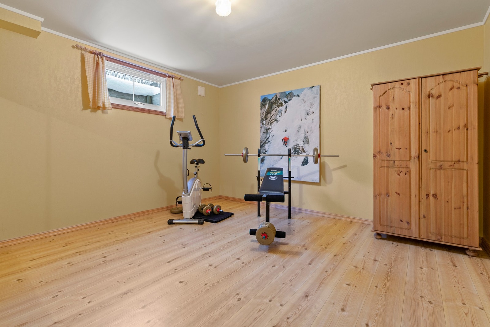 Hobbyrom i underetasjen Galleribilde