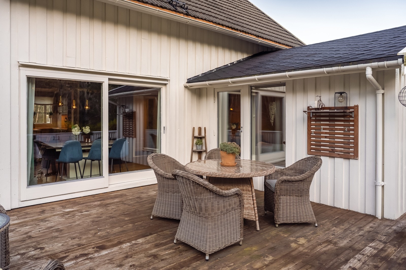 Det er gang og sykkelvei til barneskole, barnehager og butikk. Galleribilde