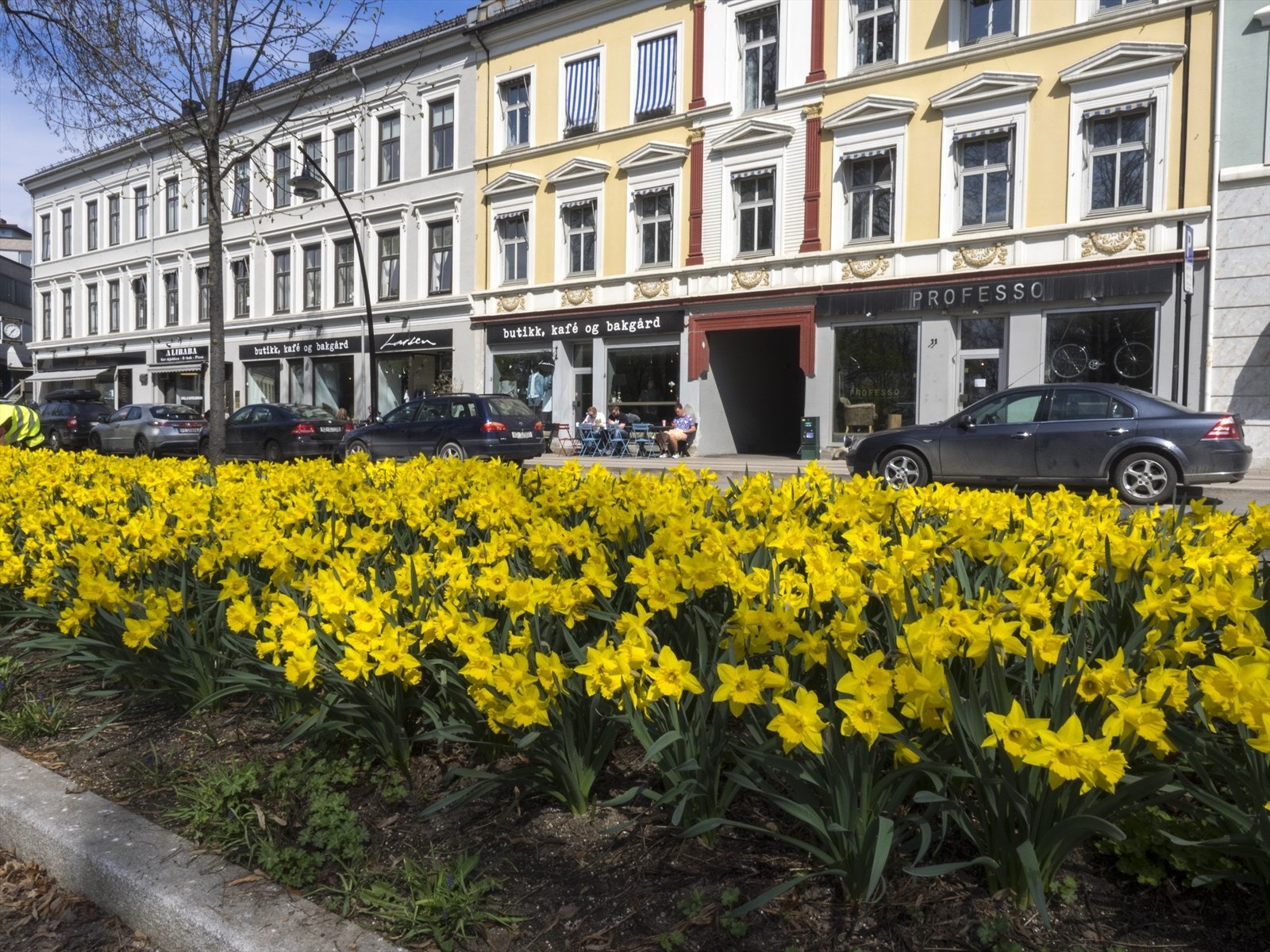 Det er gode kollektiv transport muligheter både med bussholdeplass nesten rett utenfor døren og togstasjon ca 10 minutter gange fra leiligheten. Galleribilde