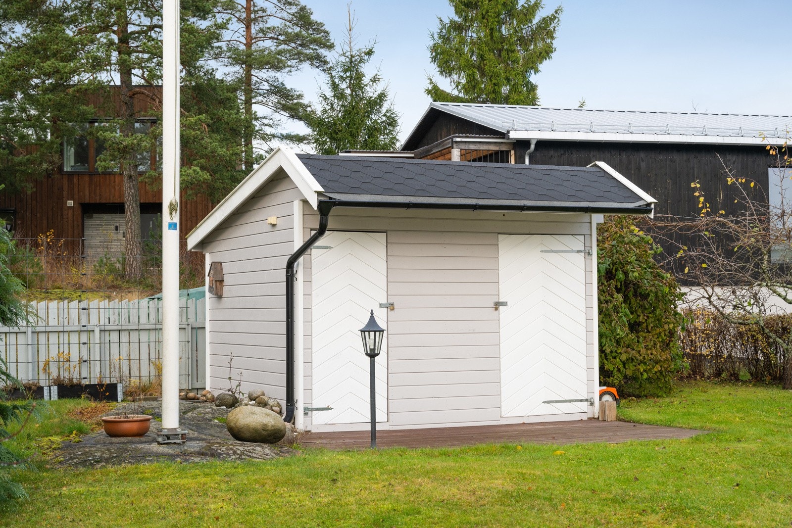 God lagringsplass i to uteboder. Galleribilde