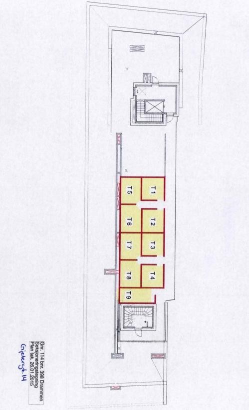 Tinglyst parsell takterrasse (snr 3) Galleribilde