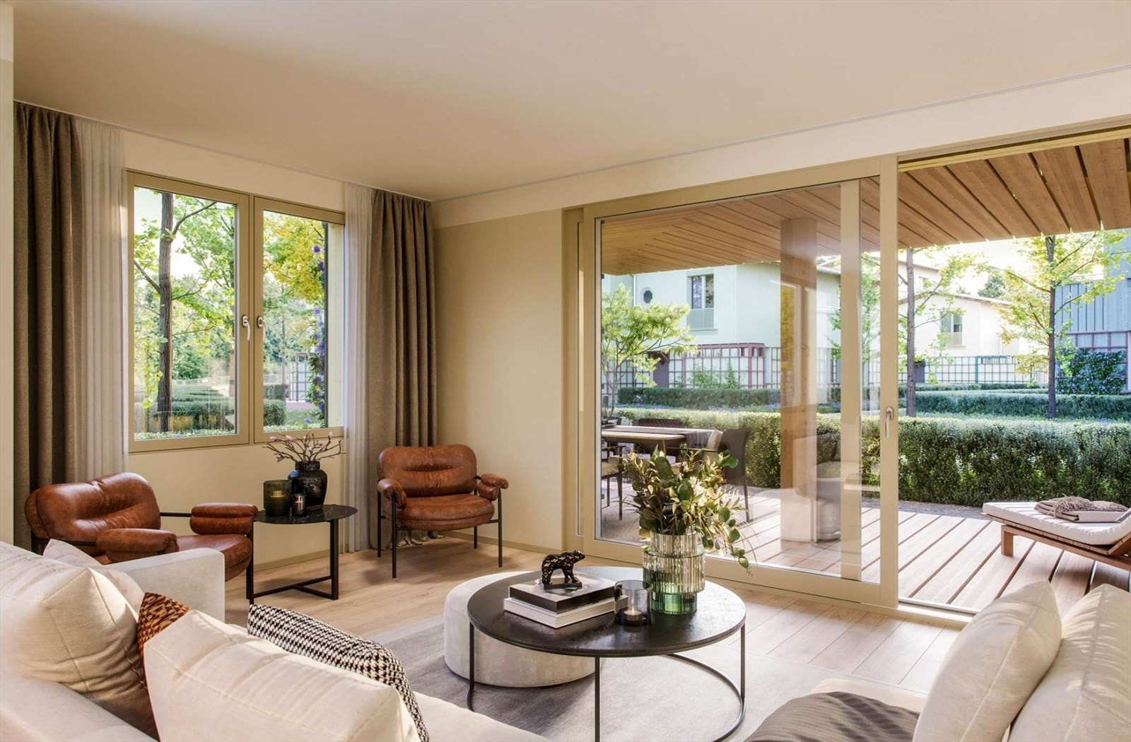 Kunstnerisk illustrasjon. Illustrasjonen er ikke av den respektive leiligheten. Bilde lånt av Selvaag Bolig. Galleribilde