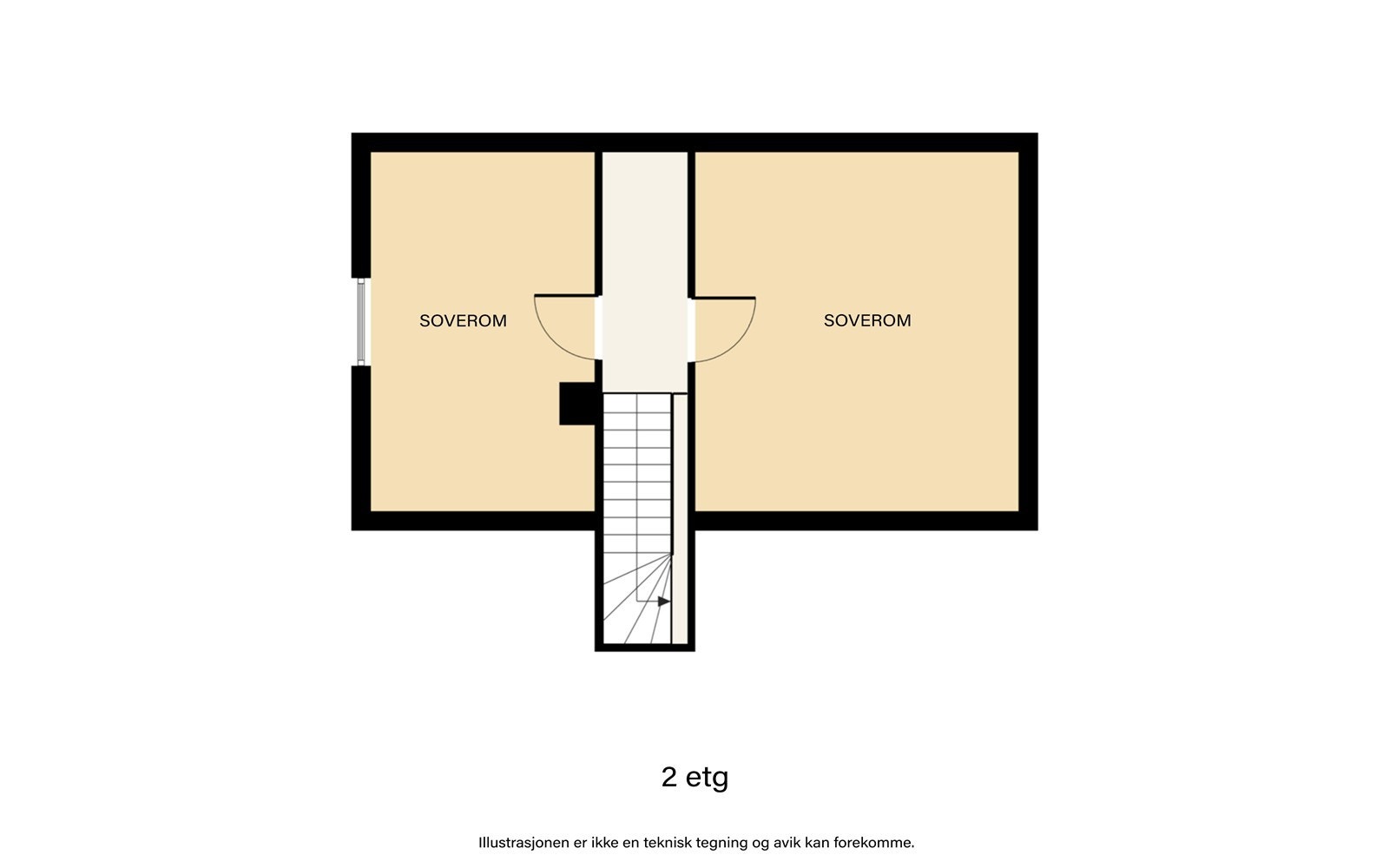 Plantegning 2.etasje. Galleribilde