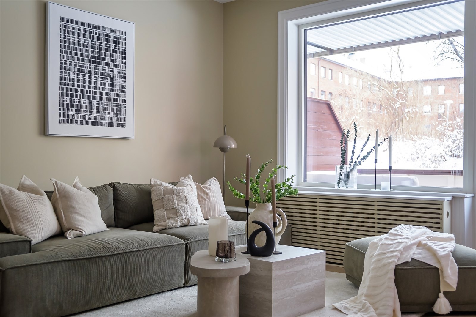 Vinduene i boligen er nye i 2025. Galleribilde